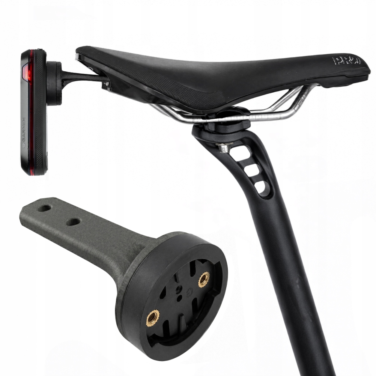 Uchwyt pod siodło Shimano Pro Stealth do radaru Garmin Varia Rtl Magene