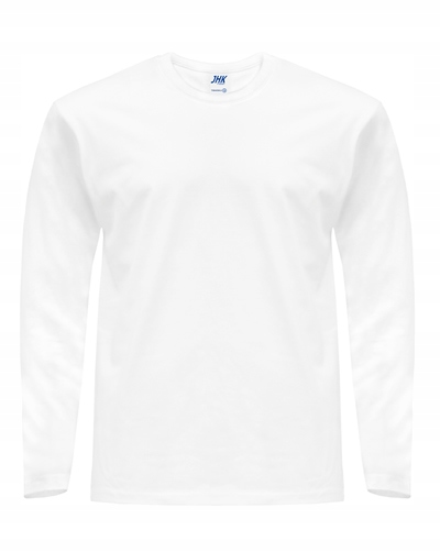 

T-shirt Męski Jhk z długim rękawem Wh biały 3XL