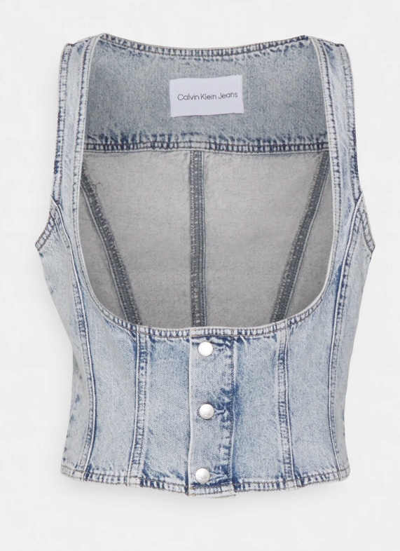Calvin Klein Jeans Corset Vest Bluzka r.L