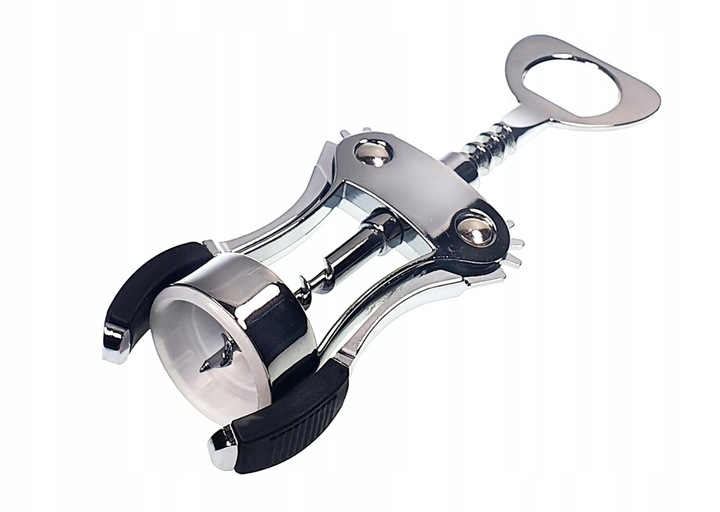 KORKOCIĄG DO WINA OTWIERACZ DO PIWA BUTELEK 2 W 1 Producent bez marki