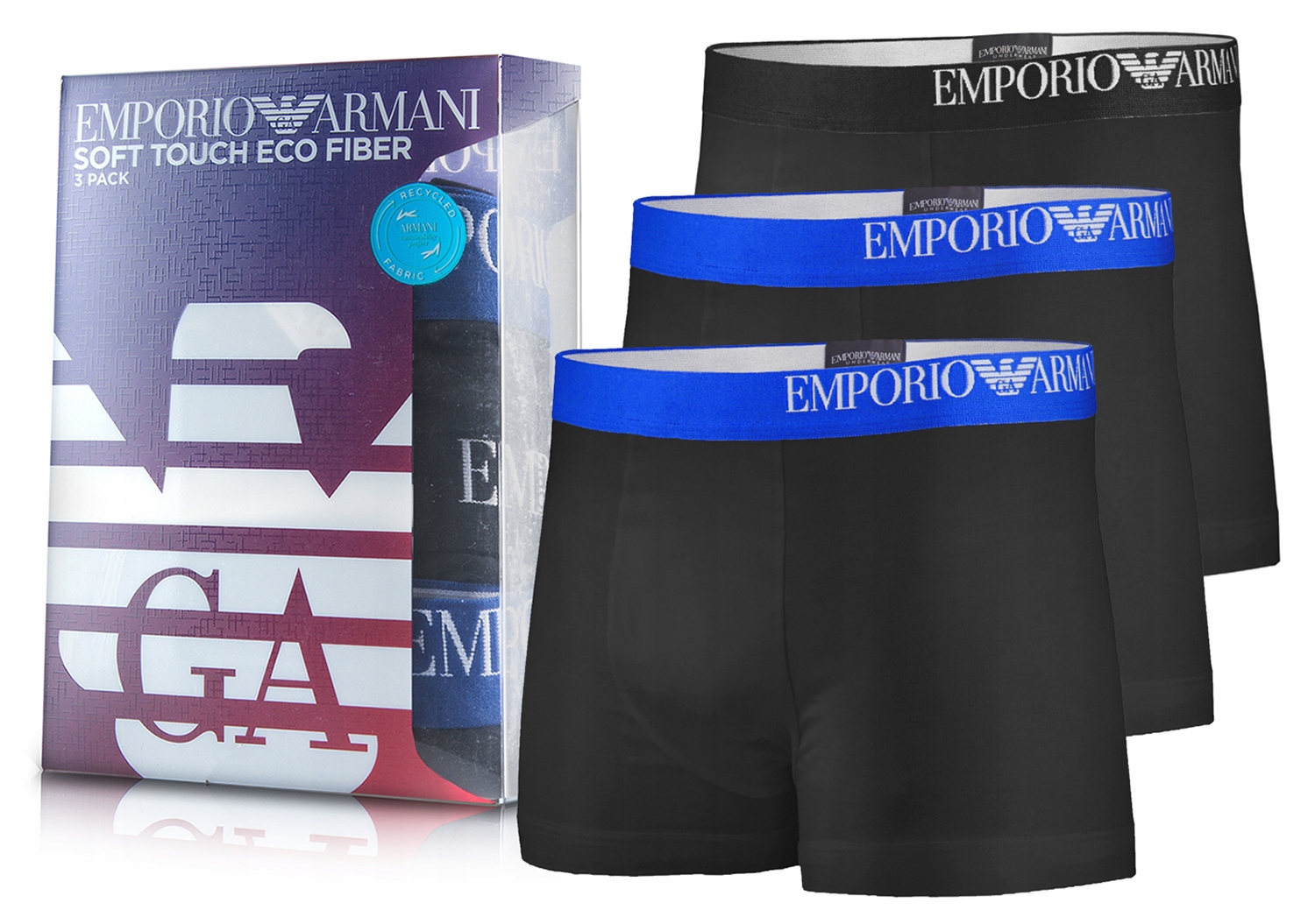 Emporio Armani Ea Boxerky 3Pack XL Pánské Dárek