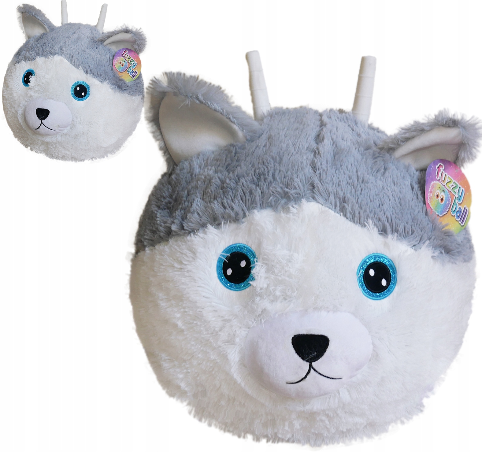 

Skoczek gumowa Piłka Do Skakania Miękka pies Husky