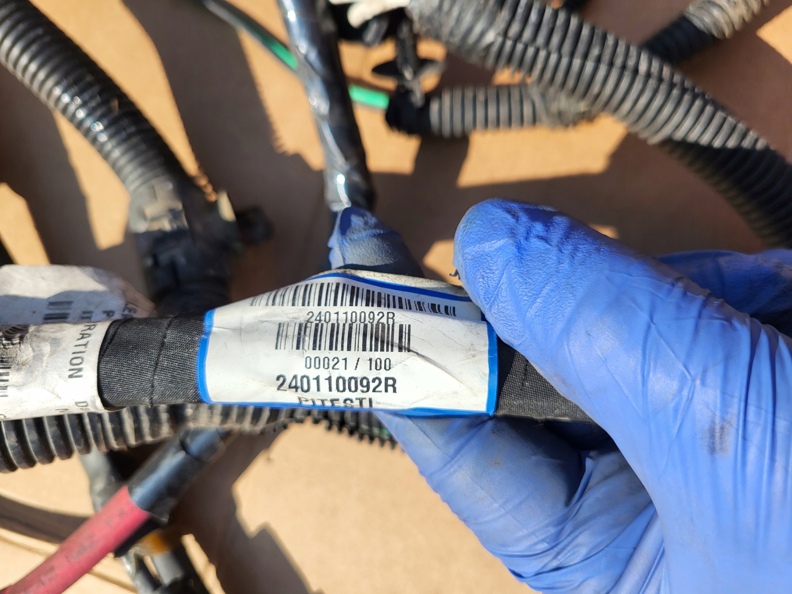 проводка коса шланги Двигателя renault LAGUNA III 3 2.0 oe европа