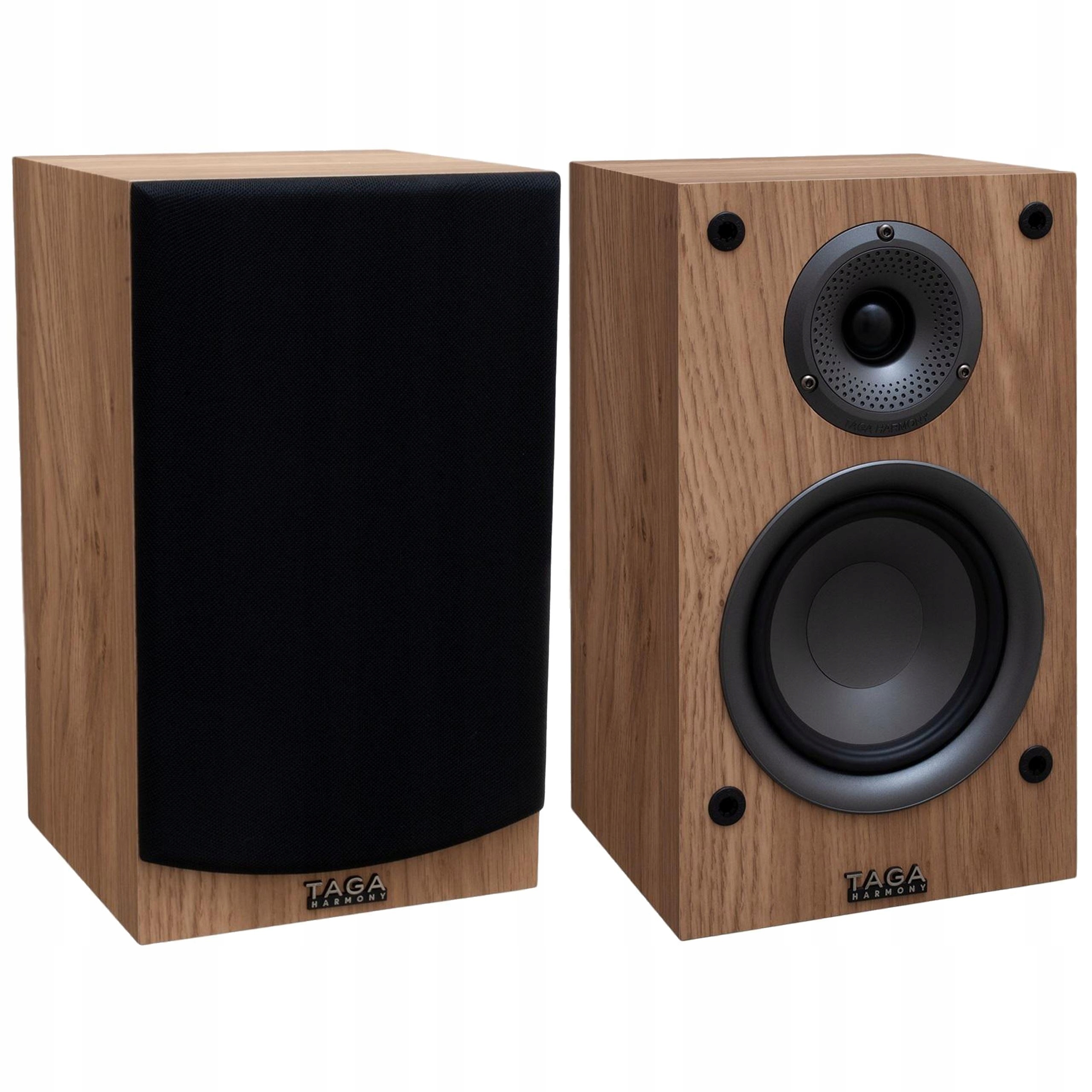 Kolumny Głośnikowe Podstawkowe Surround Taga Harmony TAV-807S Dąb Oak