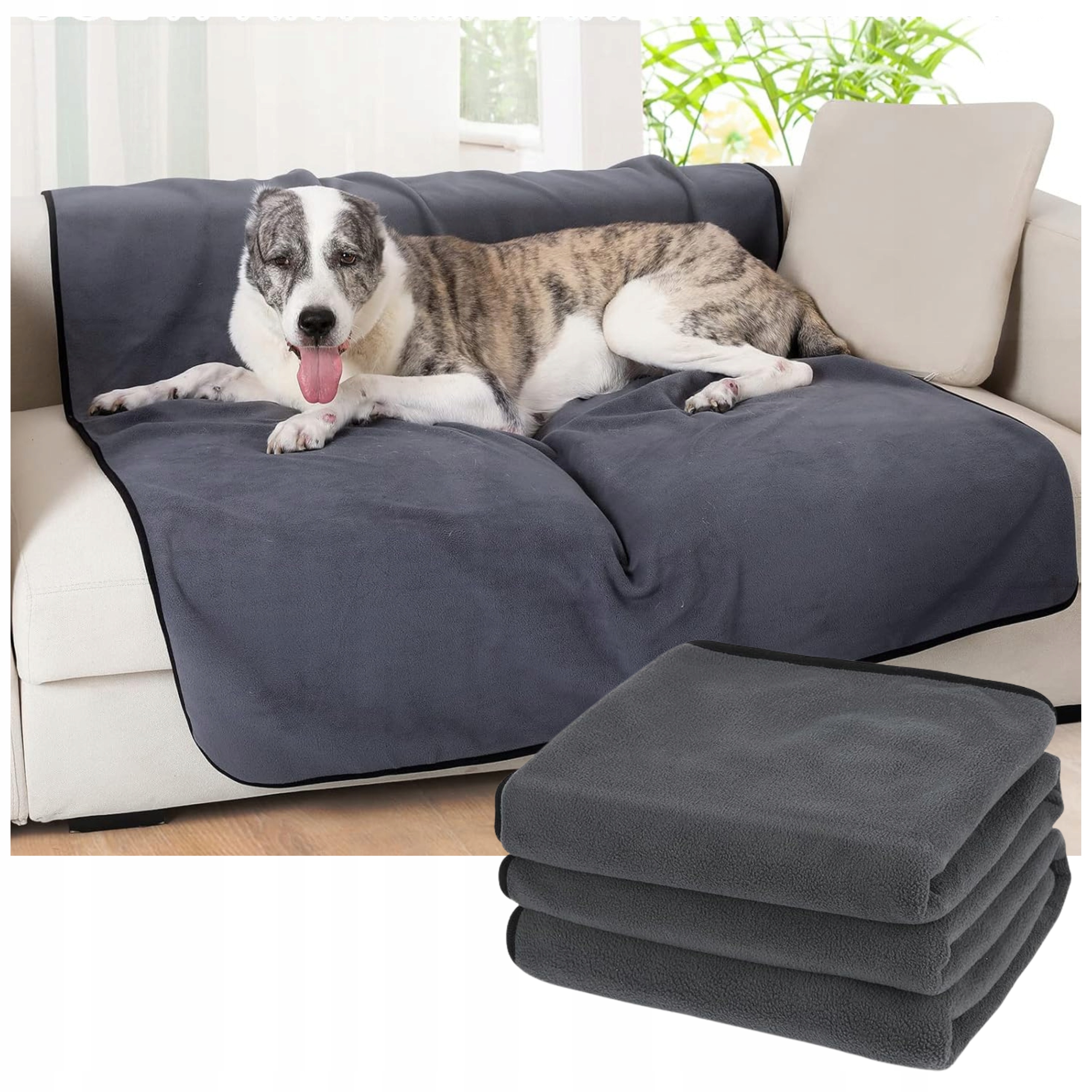 Levně Deka pro psa kočku na pohovku do auta, měkký chránič přehozu XXL