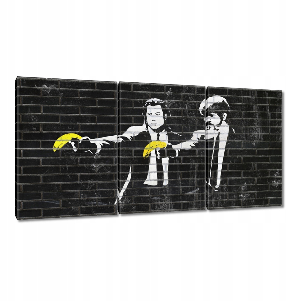 Obraz 180x90 Banksy Banana Fiction