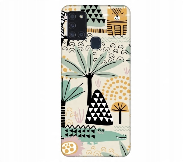 

Etui na telefon Samsung Galaxy A21s Wzór tropikaln