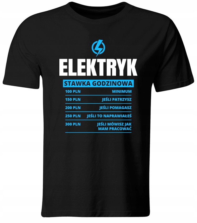 

Koszulka Dla Elektryka T-shirt S-xxl