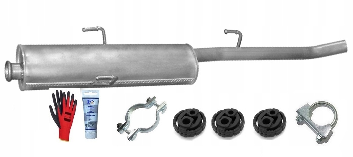 Fiat Ulysse 1.9 Td 2.0 Jtd 2.1 Td 2.0 1994-2002 Tlumič Středový bonus