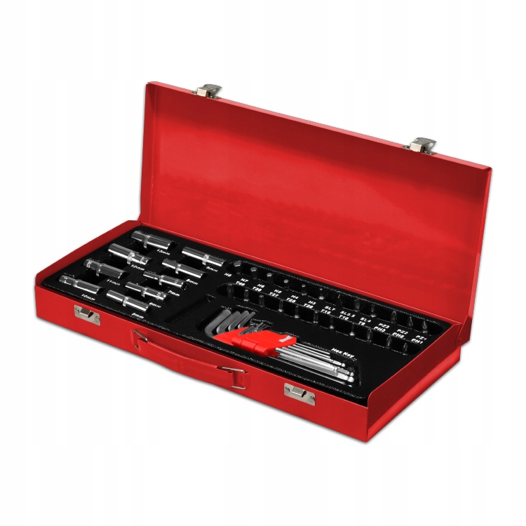 Sada nástrčných klíčů, bitů a imbusové klíče ks , dílenská sada 1/4"