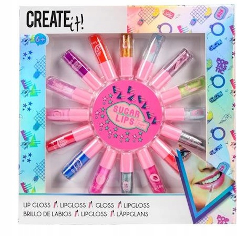 

Create It! Zestaw Mini Błyszczyków 16SZT