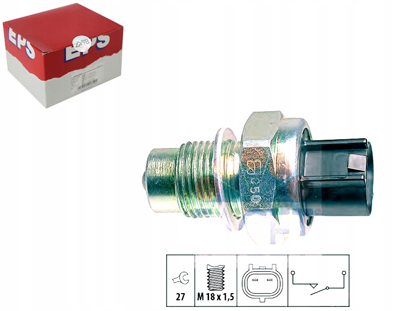 7.6295 - Выключатель фонарей заднего хода CITROEN C1 1,0 05-EPS
