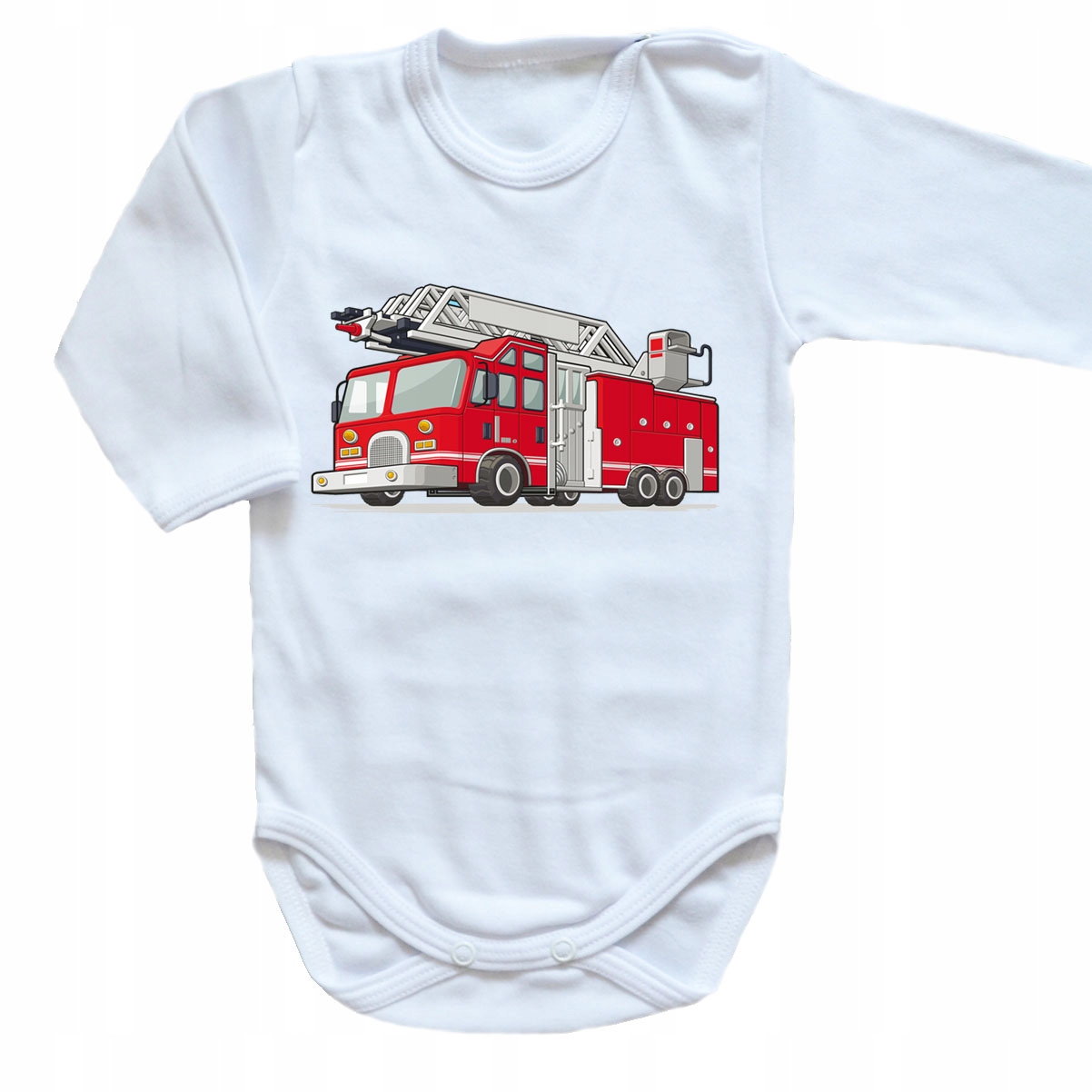 

Body niemowlęce Wóz Strażacki, body z nadrukiem Dr