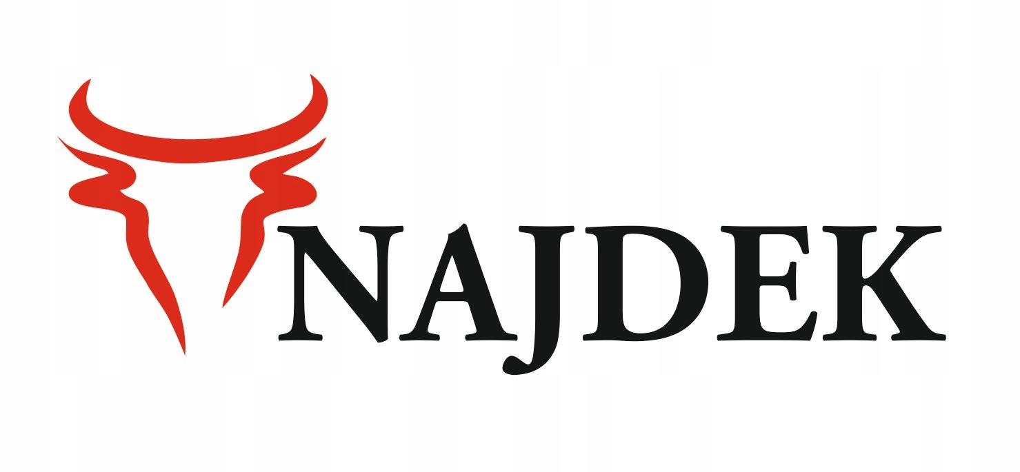 Gałka z szyldem, czarna Marka Najdek