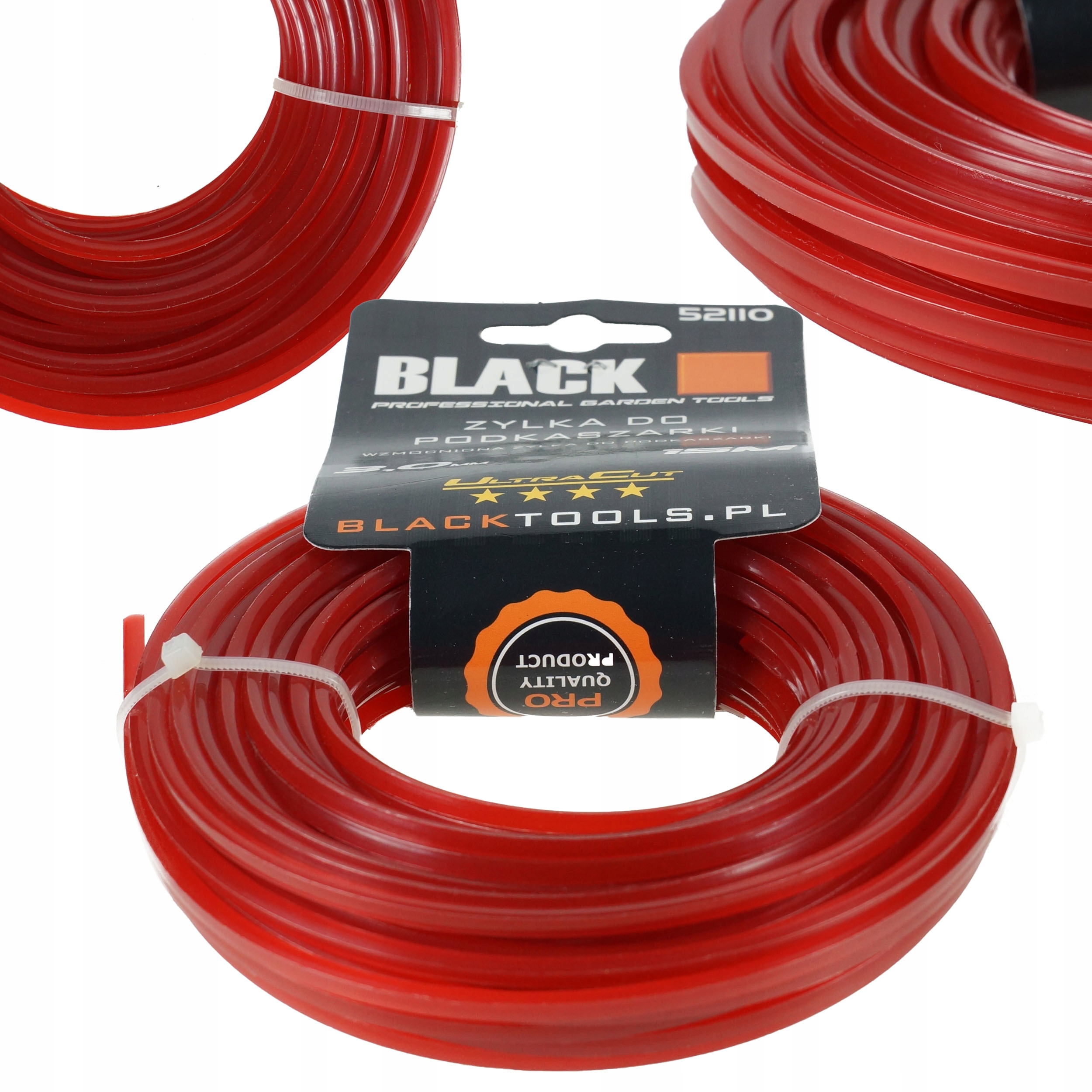

Żyłka Tnąca Do Trawy Kwadrat 3MM 15M (52110)
