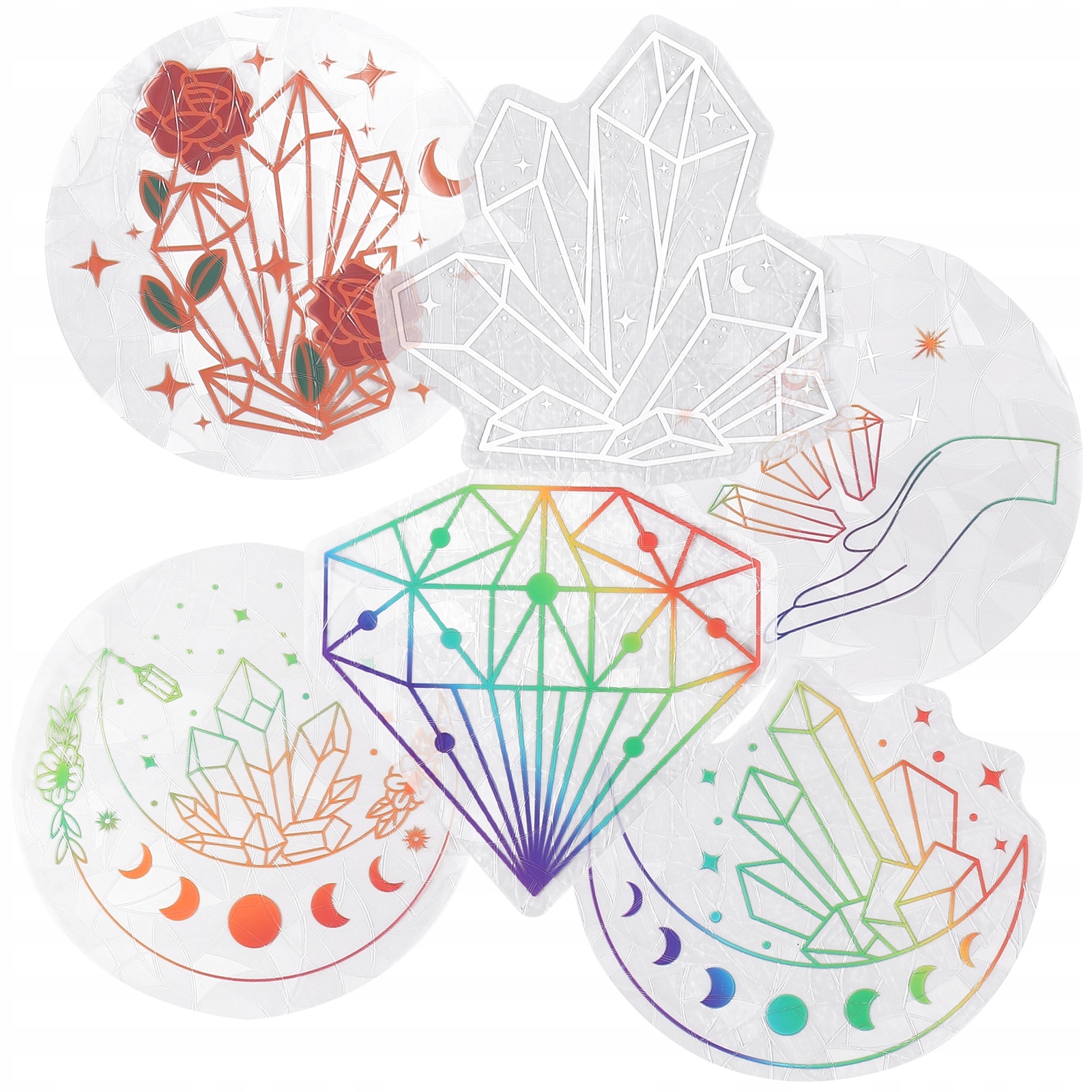 NAKLEJKA NA OKNO WYŁAPACZ SŁONECZNY Transparentność przezroczysta