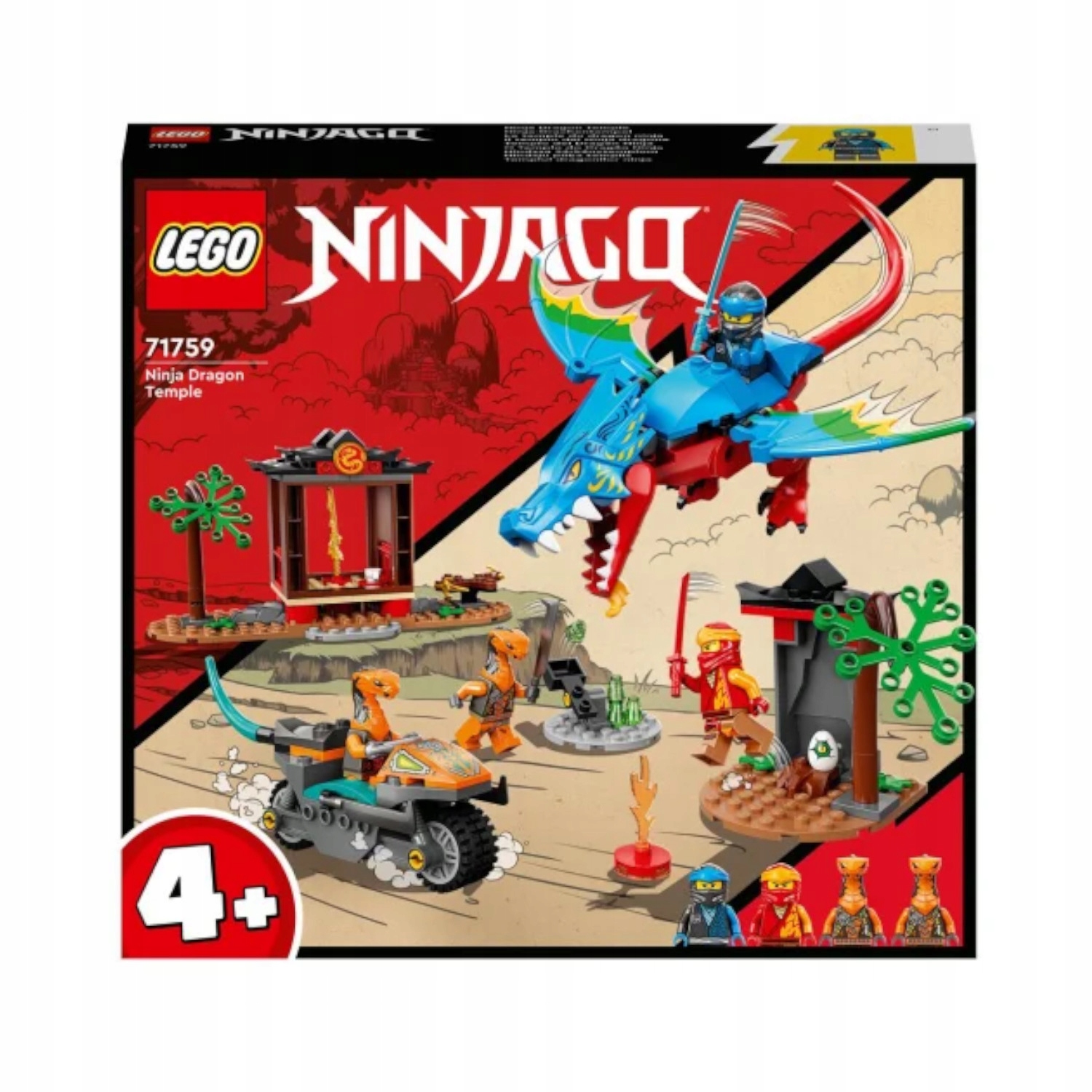 

Lego Ninjago 71759 Świątynia ze smokiem ninja