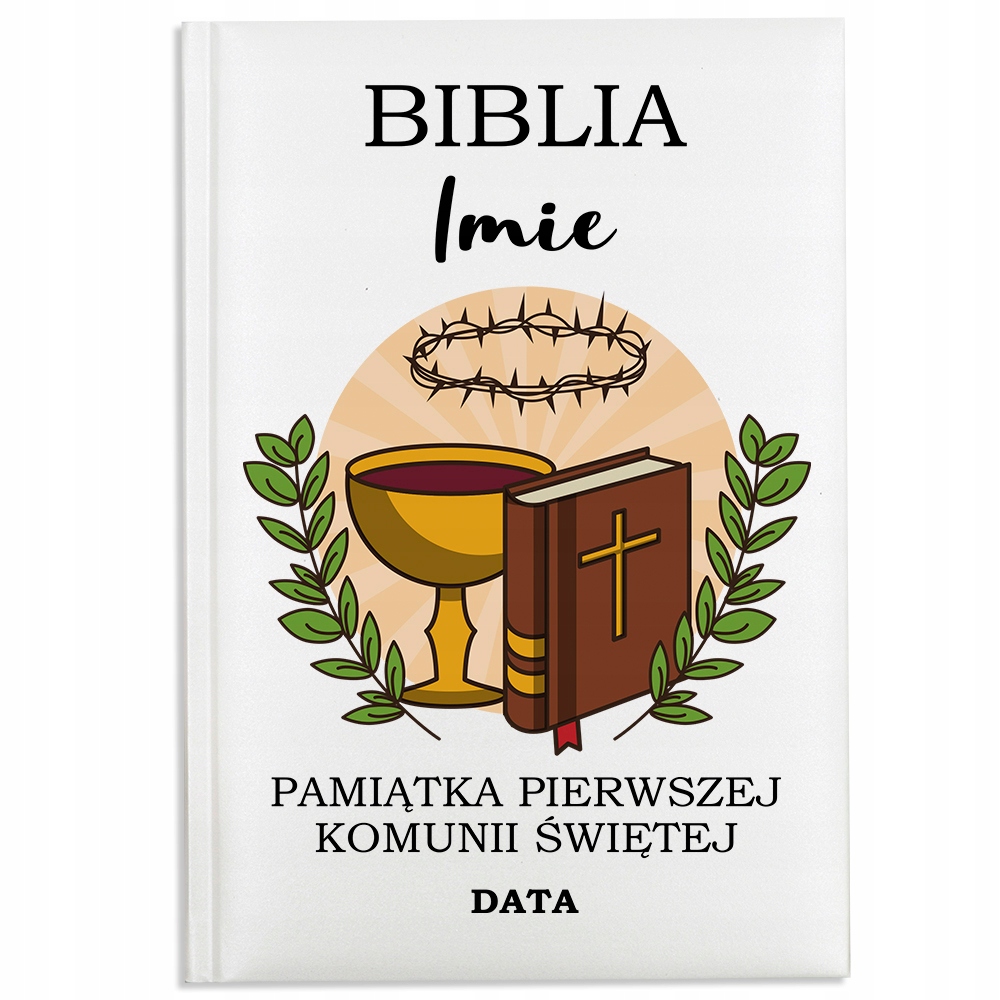 

Biblia Personalizowana na I Komunię