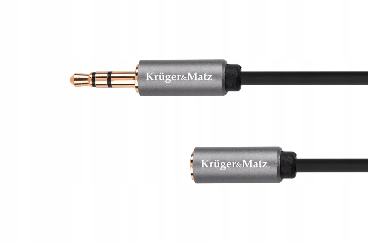 

Kabel jack 3.5 wtyk-gniazdo 3m KM1231