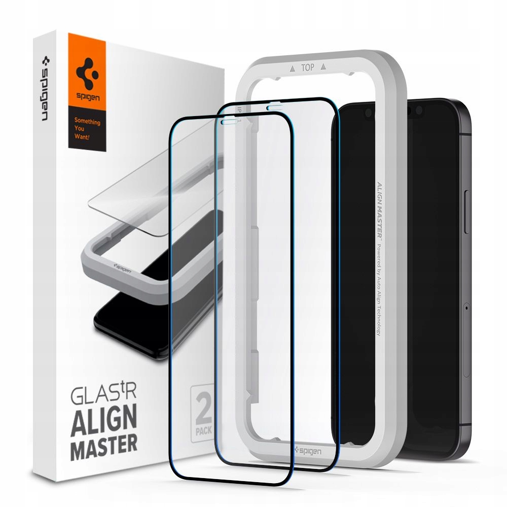 

Szkło Spigen Fc 2-PACK Iphone 12/12 Pro Black
