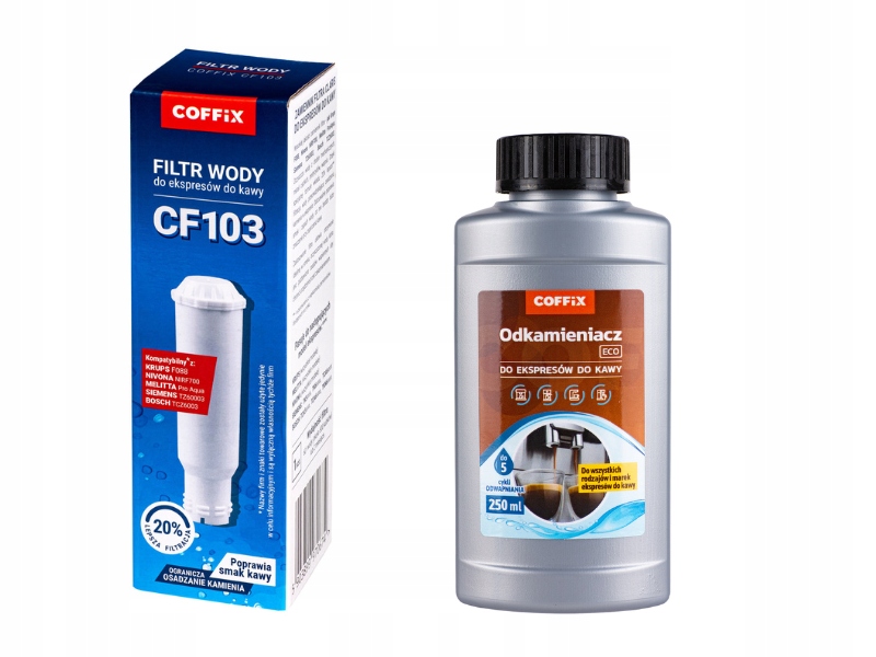 Filtr do ekspresu Nivona Krups Siemens Bosch zamiennik– Coffix CF103 x 4szt