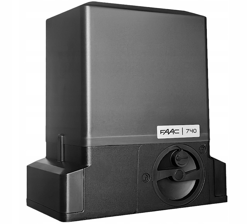 Napęd siłownik do bram przesuwnych Faac 740 Delta 2 do 500kg, 230V nowy