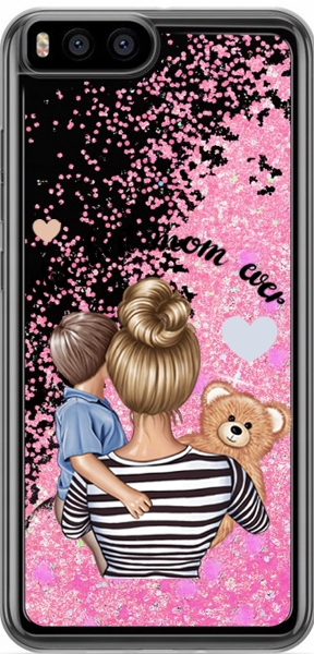 

Etui płynny brokat Mama Dzieci Syn do Xiaomi Mi 6