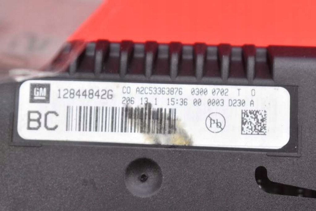 display RADIA 12844842G OPEL INSIGNIA A 08-14