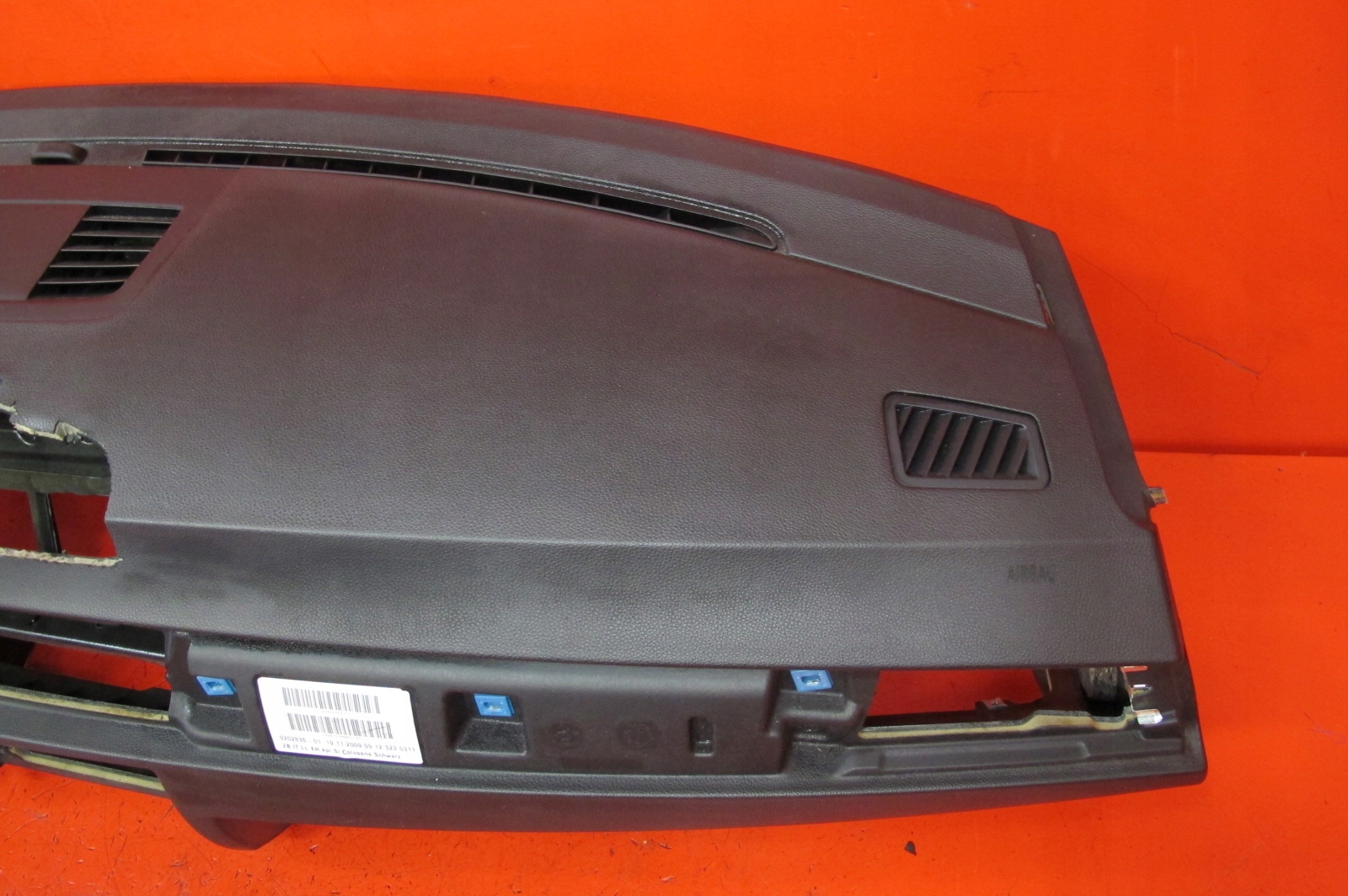 BMW 3 E90 E91 LCI dashboard console cockpit airbag EUROPA