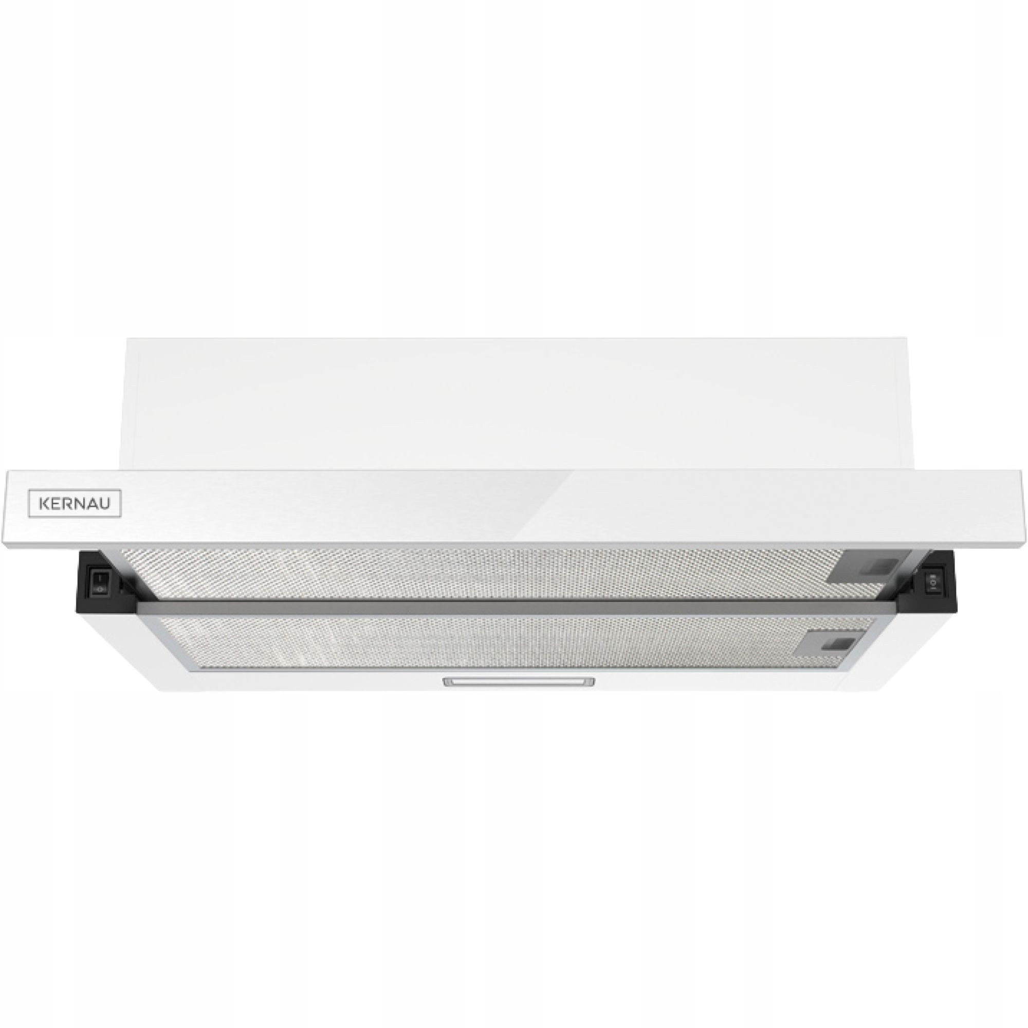 Okap teleskopowy Kernau Kth 10.165 W Glass 327 m³/h Wyciąg Pochłaniacz Led