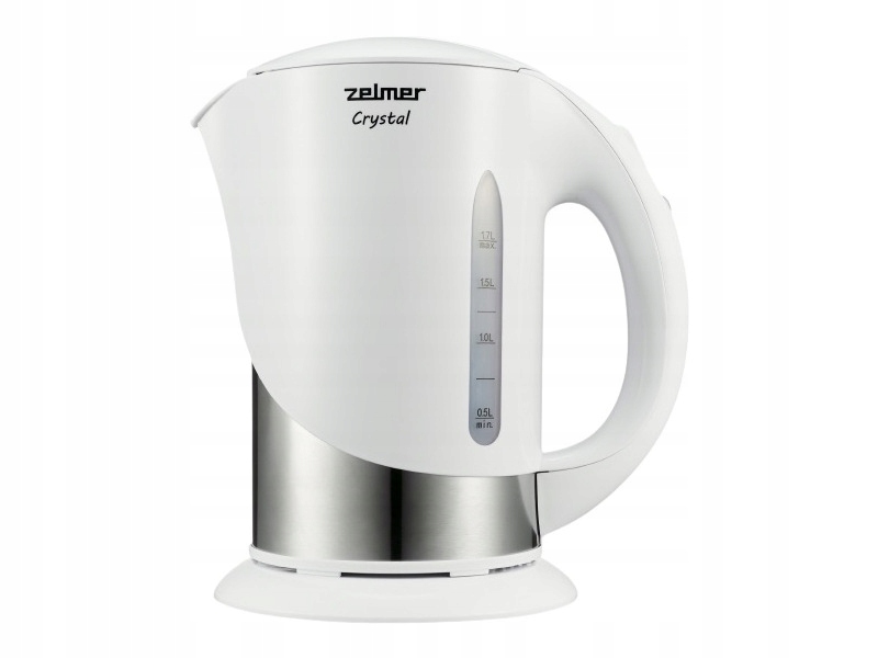

Czajnik Zelmer ZCK7630W Crystalv 2200W 1.7L Biały