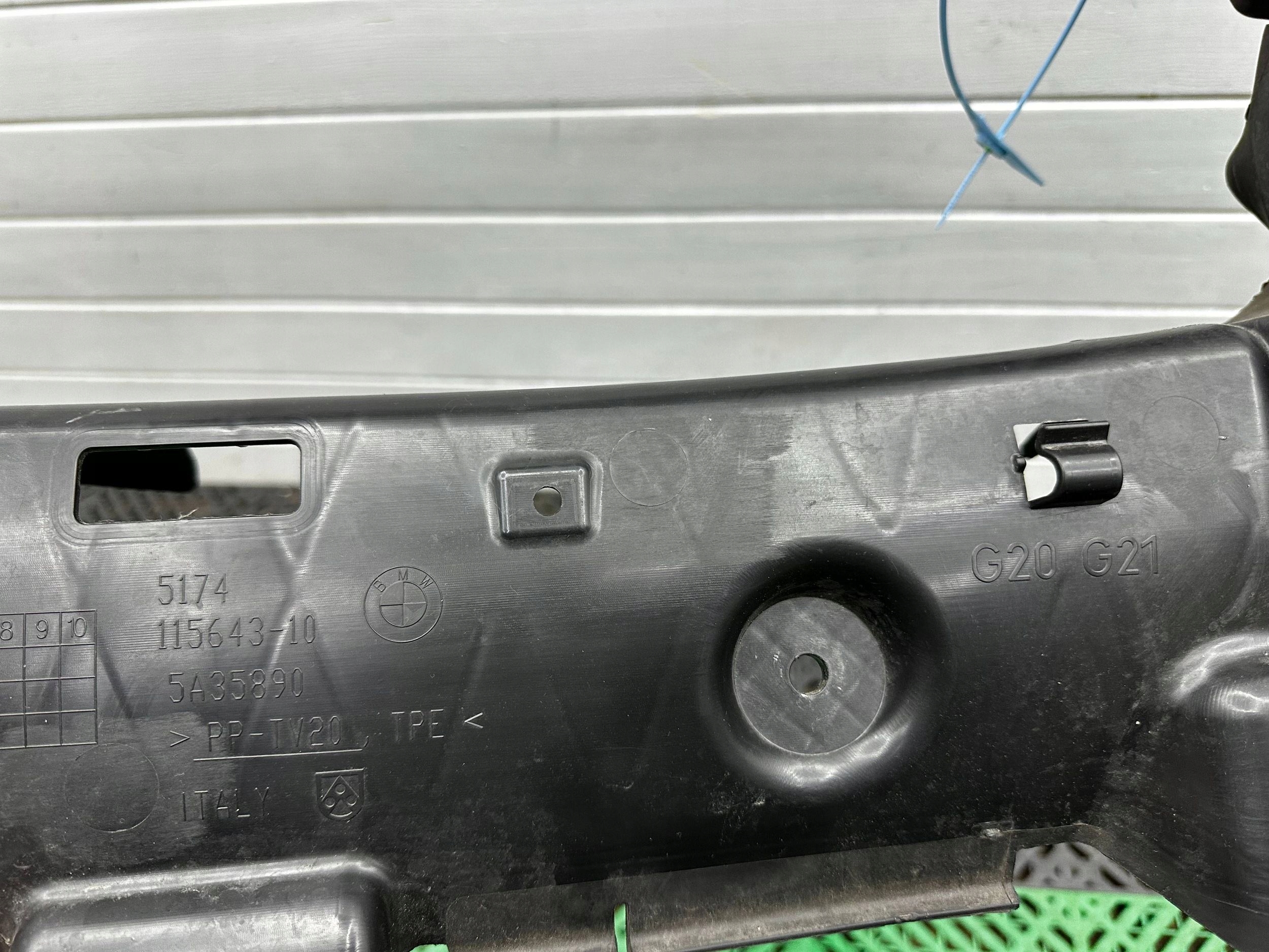 support panel for radiators front BMW 3 G20 G21 5A35890