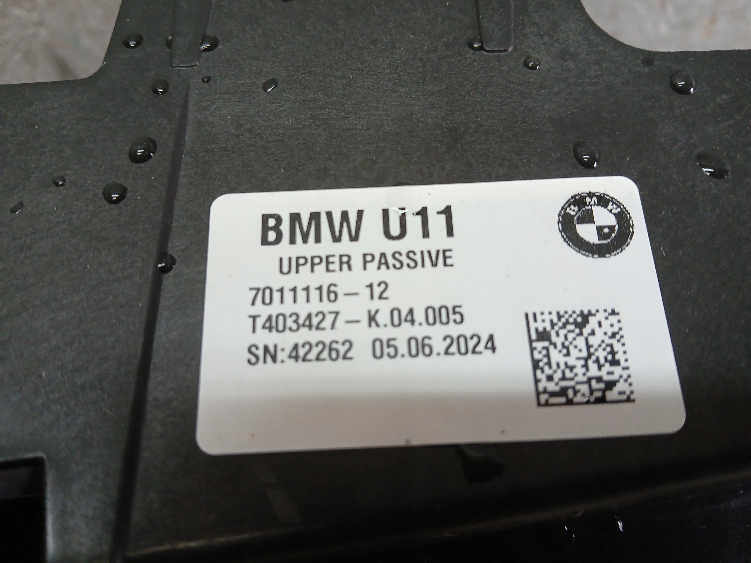 support panel for radiators pillar grille BMW X1 U11 701116-12