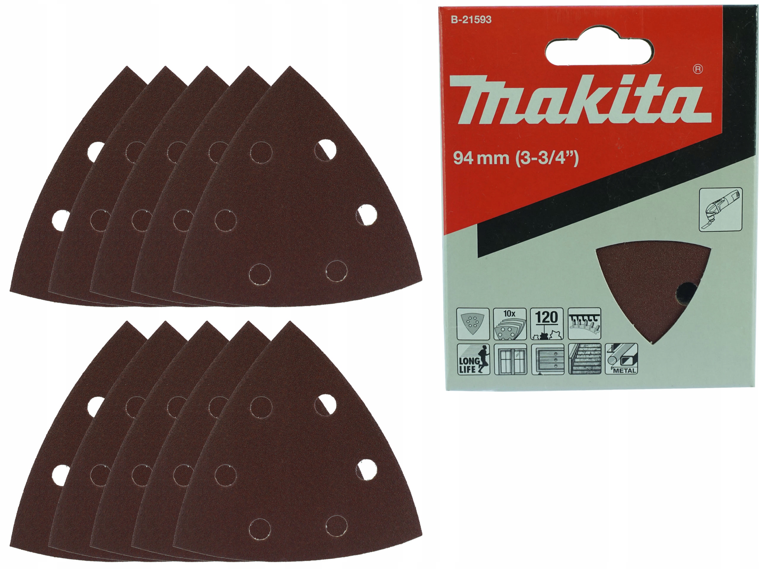 

Makita papier ścierny delta 94mm G120