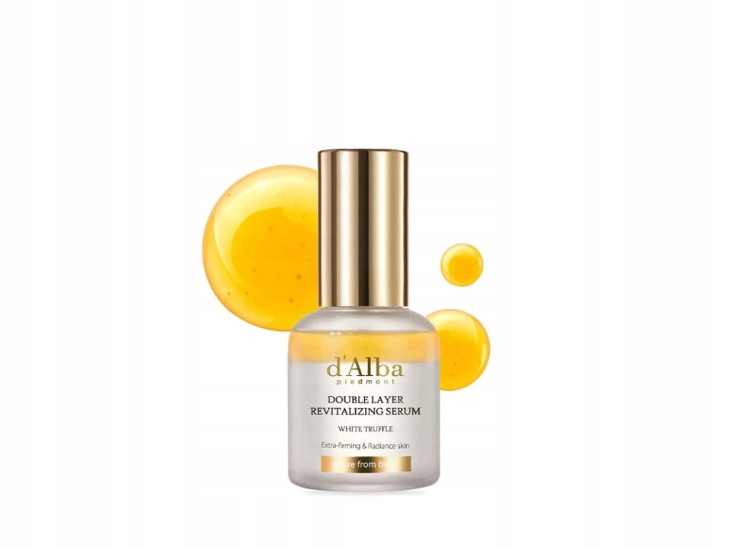 d´Alba Double Layer Revitalizing serum duální sérum s Bílým lanýžem
