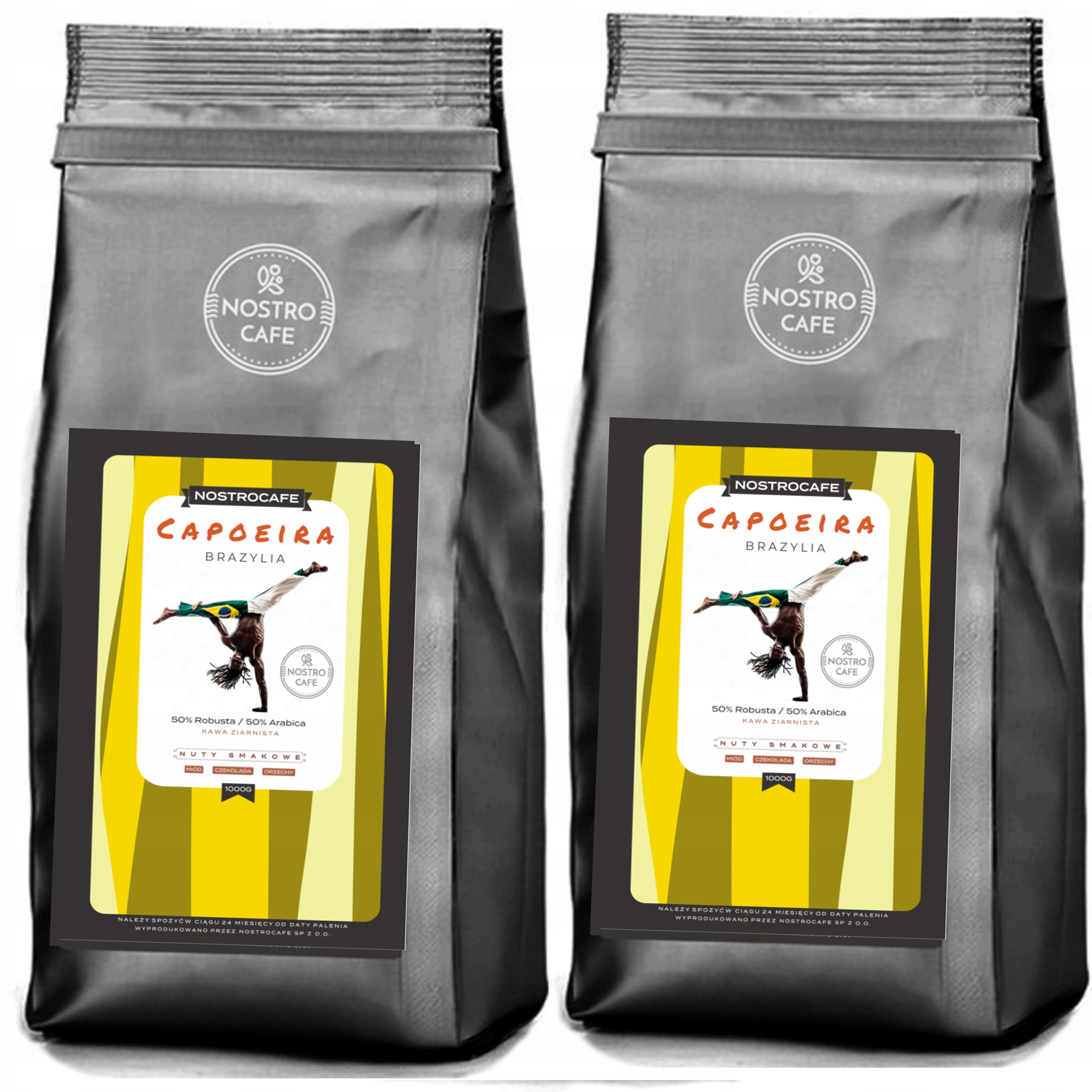 Levně Čerstvě Pražená Káva 2 kg Brazílie Capoeira