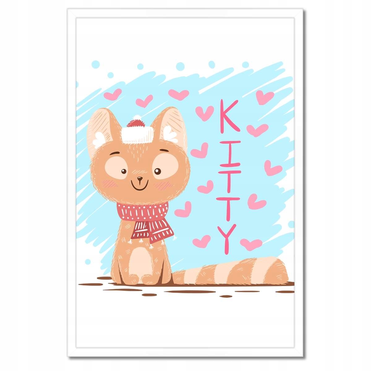 Plakáty v rámu 40x60 Kočka Kotě Kočky