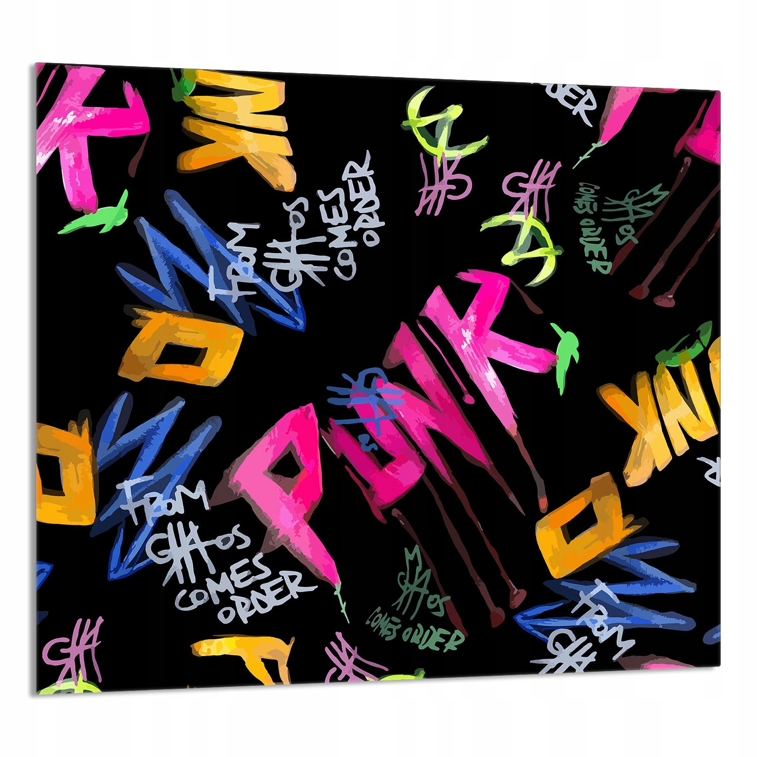 Skleněný Panel Do Kuchyně 65x60 Hudba Tvrzené Sklo