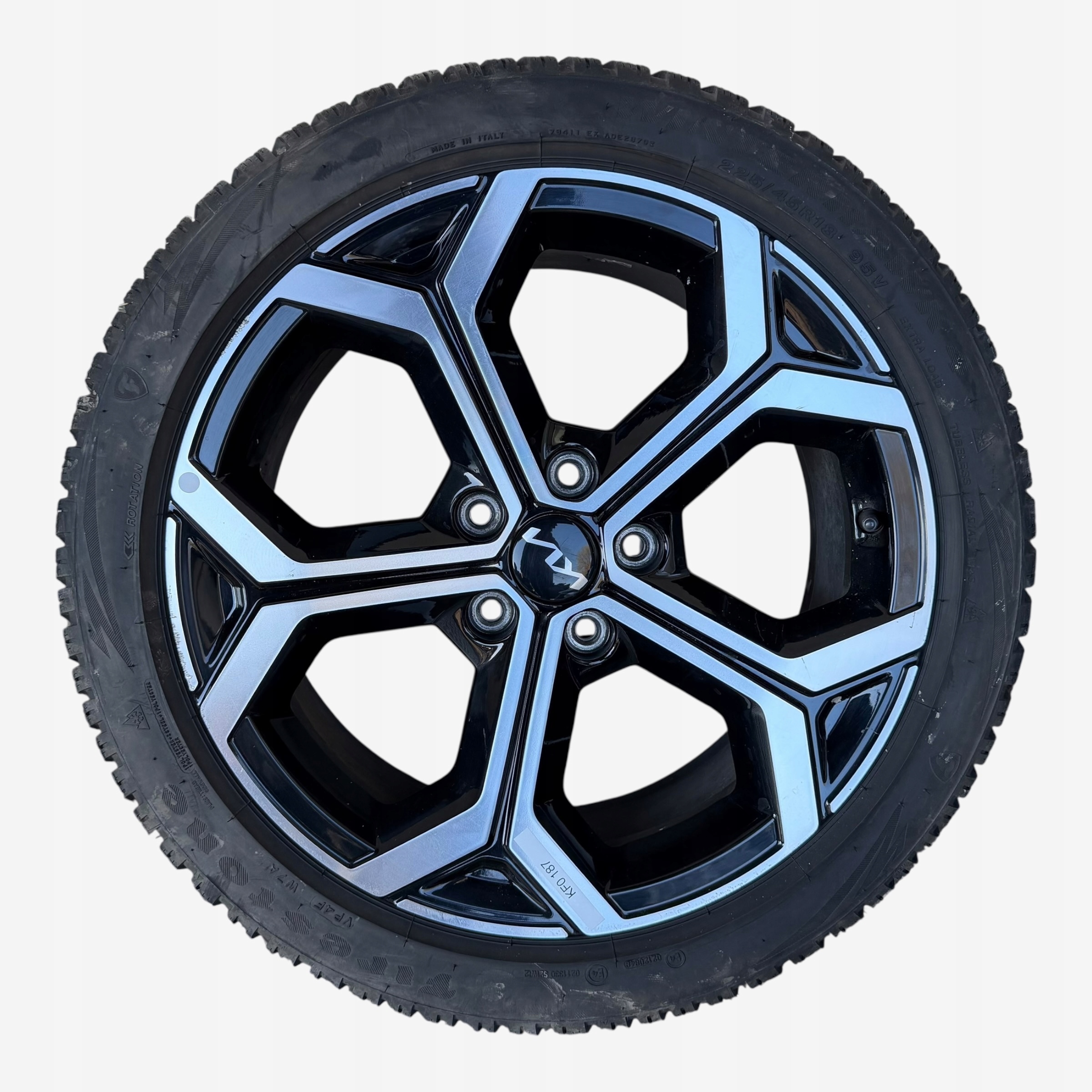 discs wheels tyres KIA NIRO II FIRESTONE 225/45/18" 5MM winter M+S