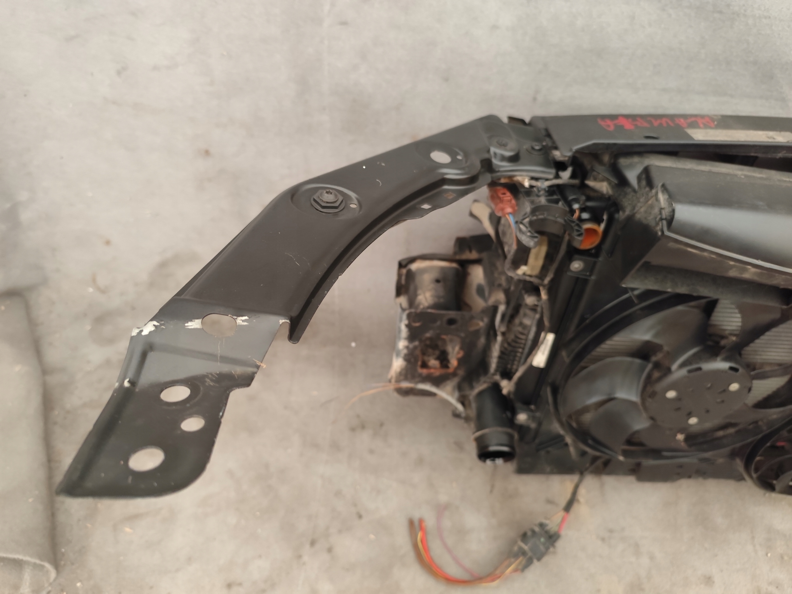 SEAT ALHAMBRA support panel for radiators radiator