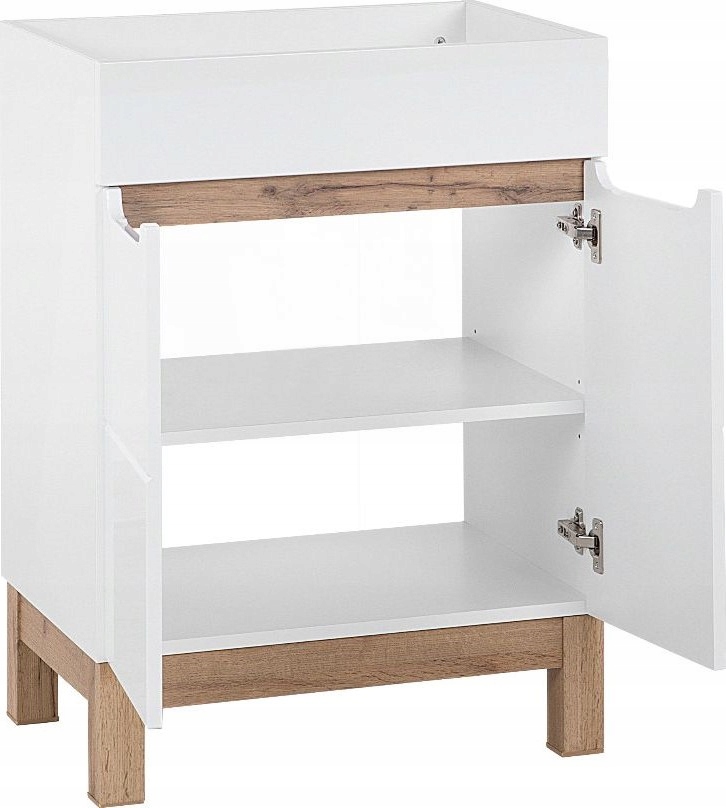 Szafka pod umywalkę 60 cm BALI WHITE 820 stojąca Marka Comad