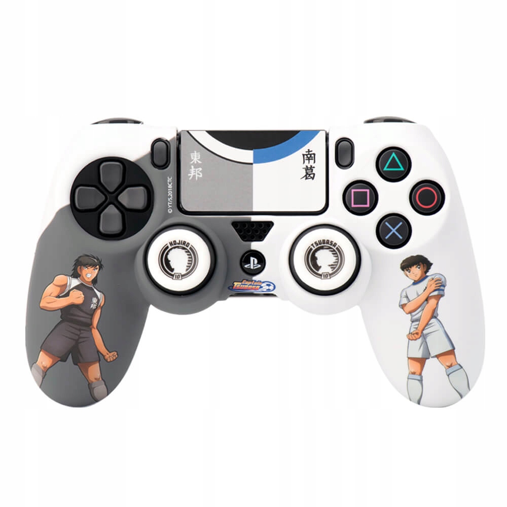 ETUI CASE NA PADA PS4 KAPITAN TSUBASA SYLIKON + NAKŁADKI NA GRIPSY