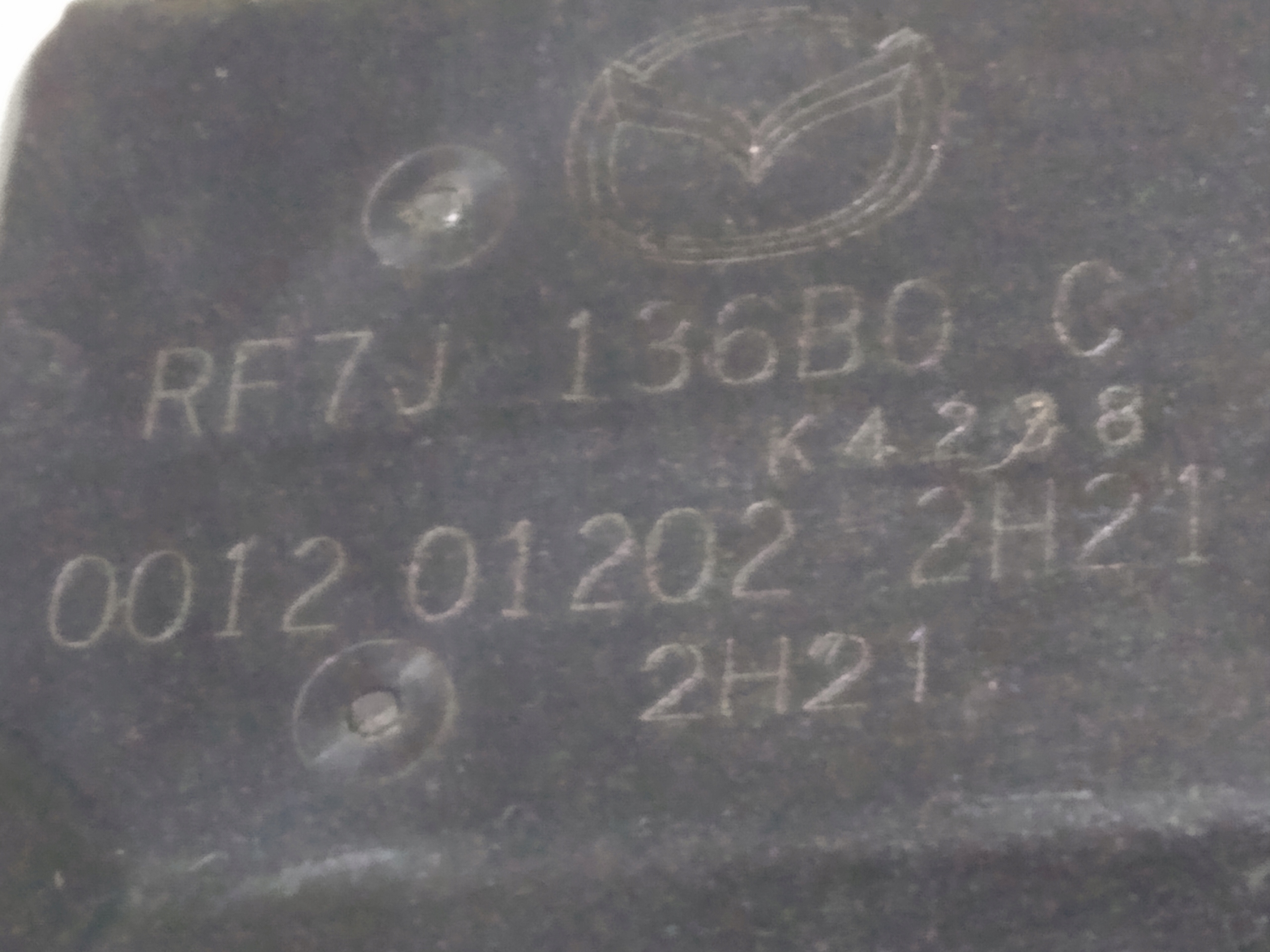 ДРОССЕЛЬНАЯ ЗАСЛОНКА RF7J136B0 mazda 3 6