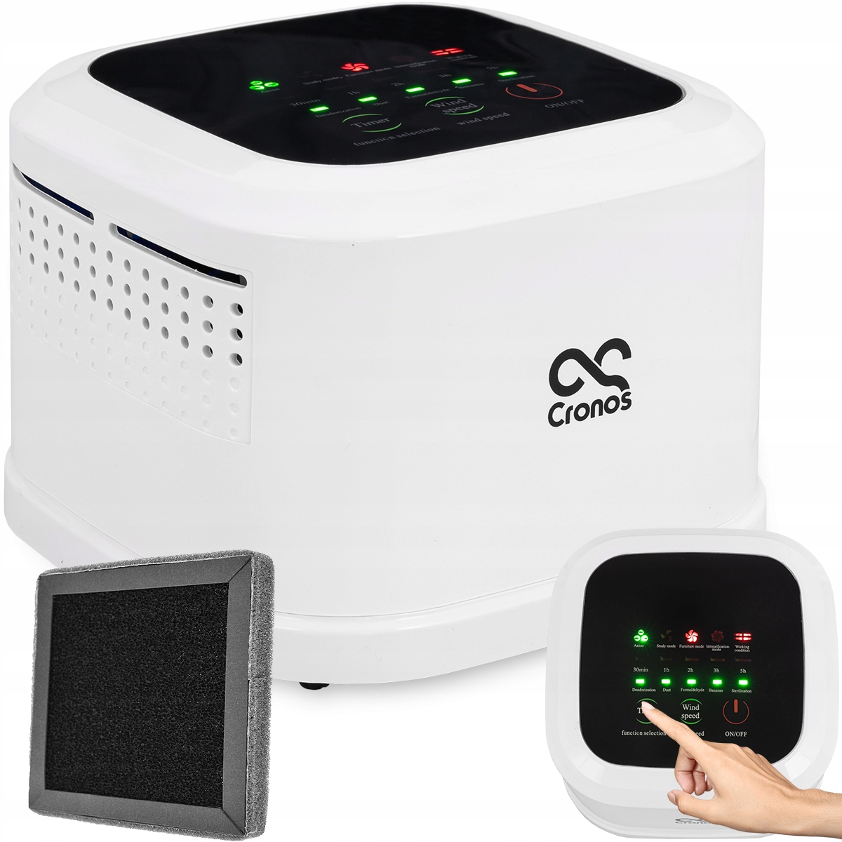 ОЧИСТИТЕЛЬ ВОЗДУХА КРОНОСА CUBE АЛЛЕРГИИ СМОГ