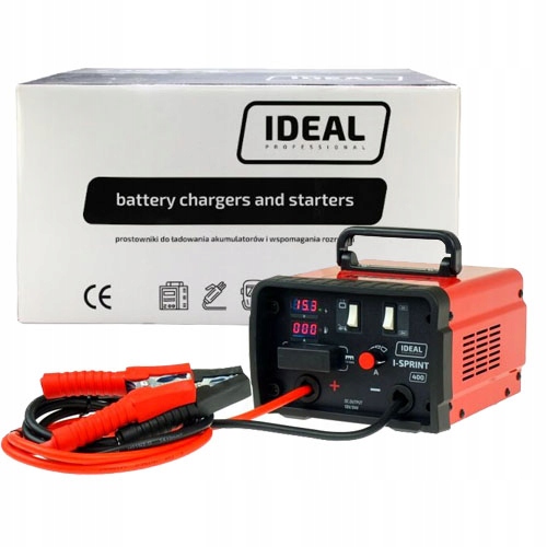 

Prostownik z rozruchem 12/24V I-sprint 400 Ideal