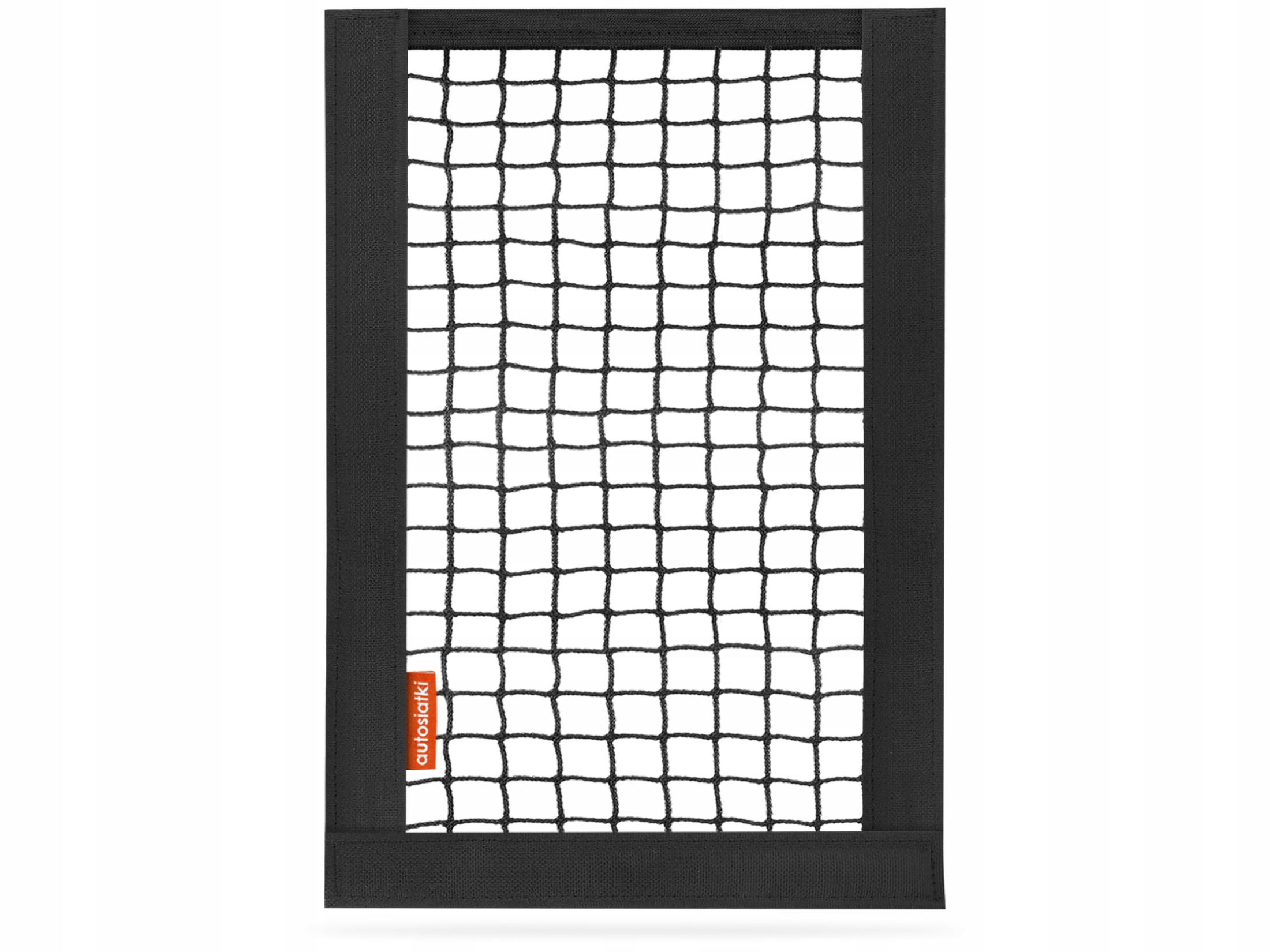 Uniwersalna kieszeń z siatki do auta na rzep do tapicerki bagażnika 30x22cm