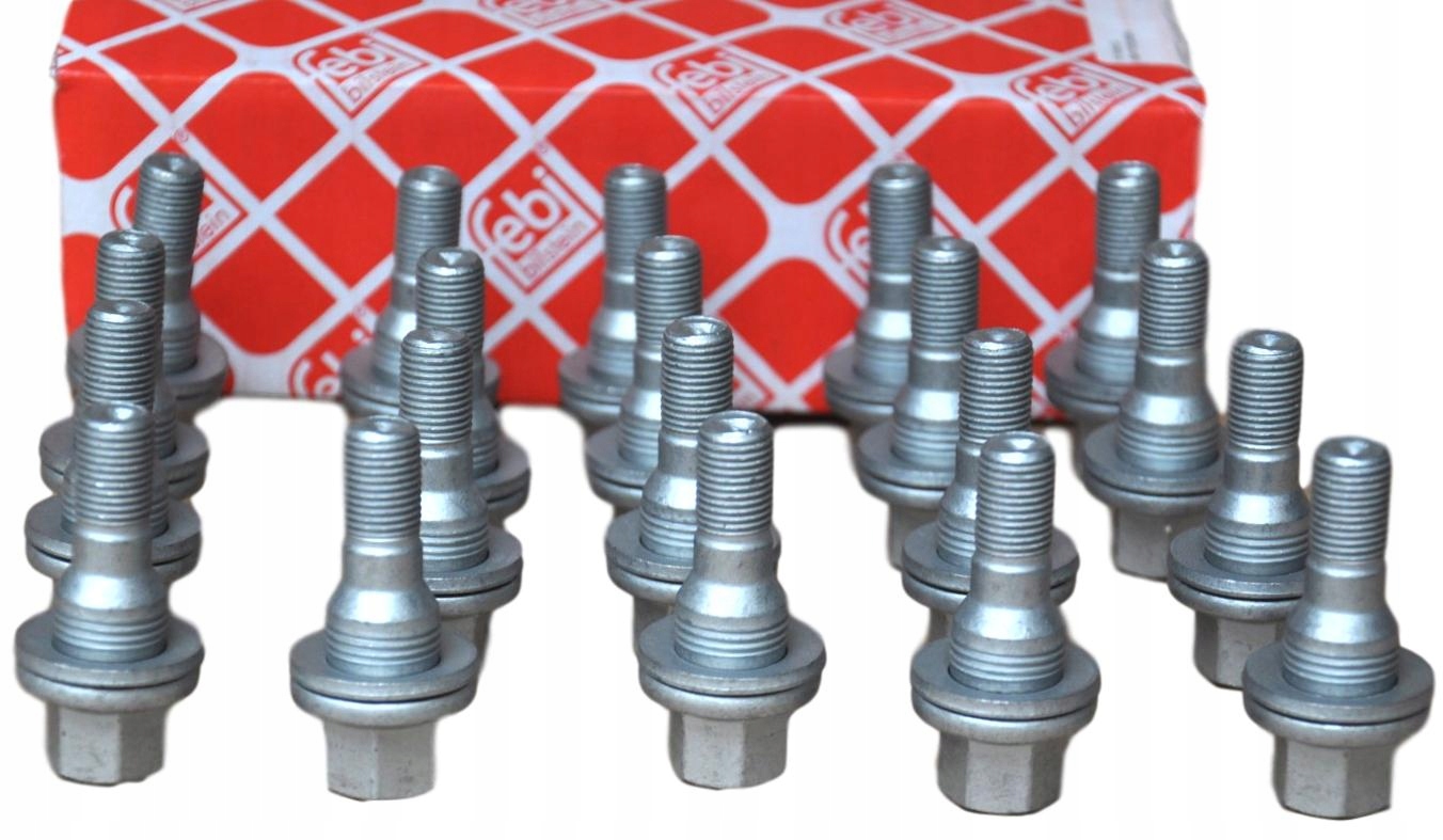 20 X FEBI SZPILKA SRUBA KOLA DO CITROEN PEUGEOT