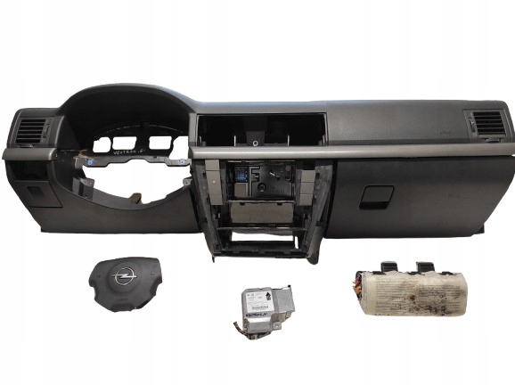 OPEL VECTRA C 02-05 DESKA KONSOLA PODUSZKI MODUŁ 13159975