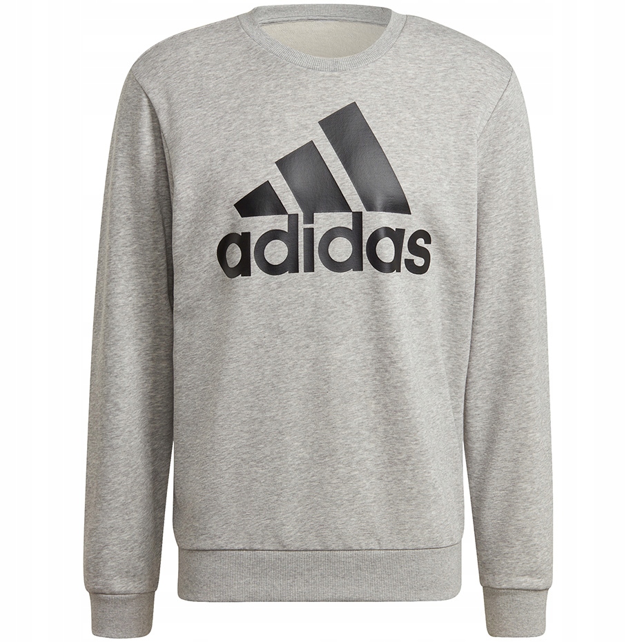 Pánská mikina adidas Essentials Sweatshirt šedá GK9077 Vel. 2XL