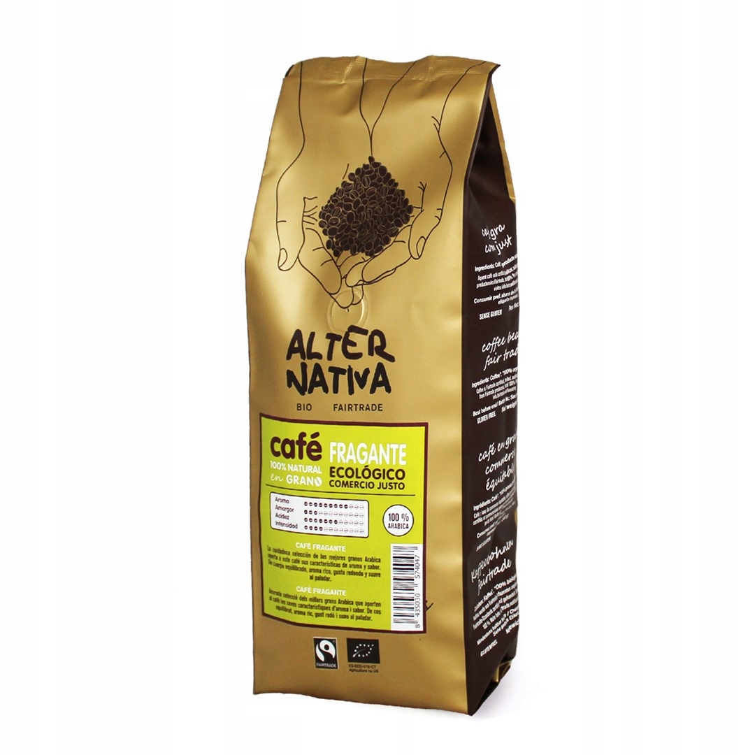 Levně Alternativa káva káva arabica 100 % fair trade bezlepková bio 500 g